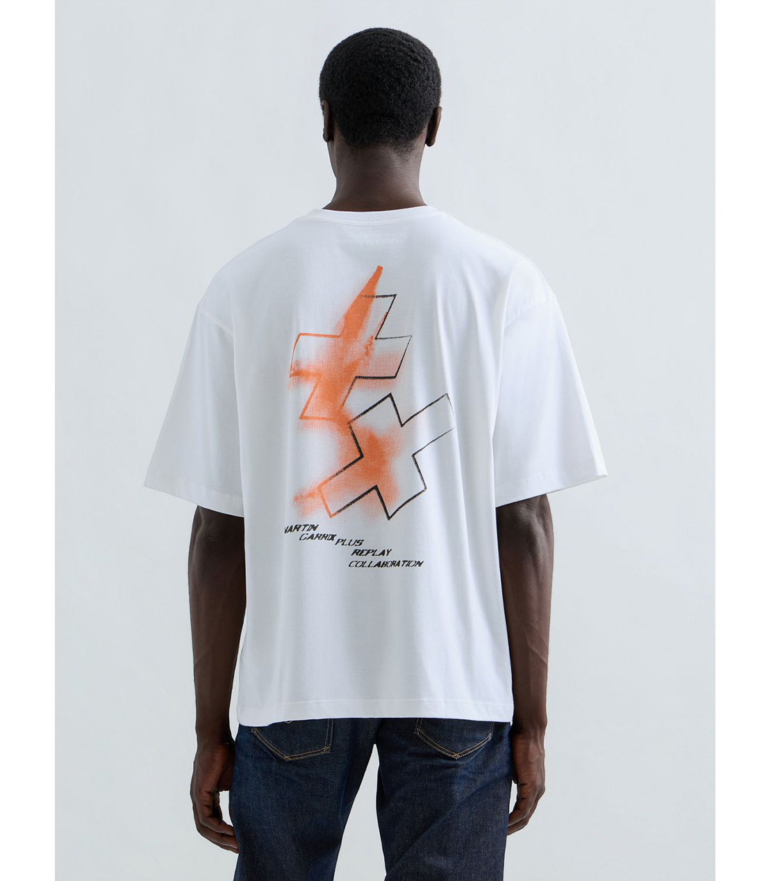 REPLAY &times; MARTIN GARRIX グラフィックTEE MARTIN 詳細画像 ホワイト 4